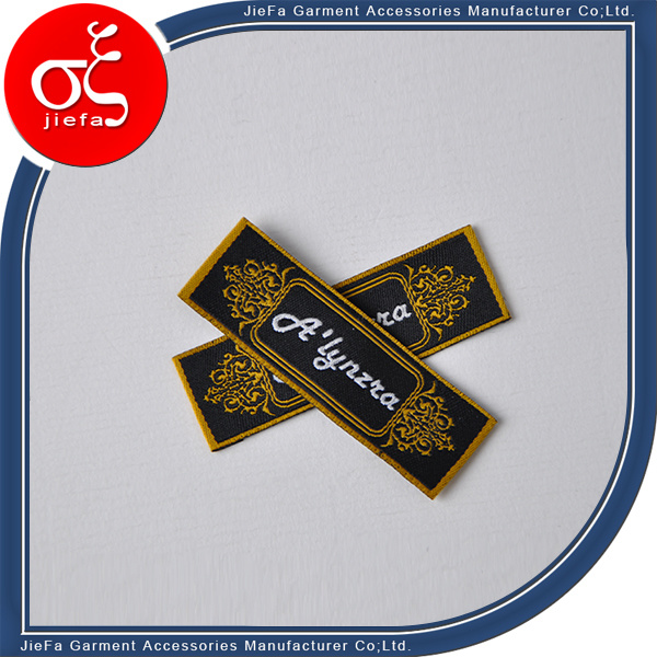 Custom Clothing Brand Labels/Woven Label for T-Shirt/Suits/Jeans