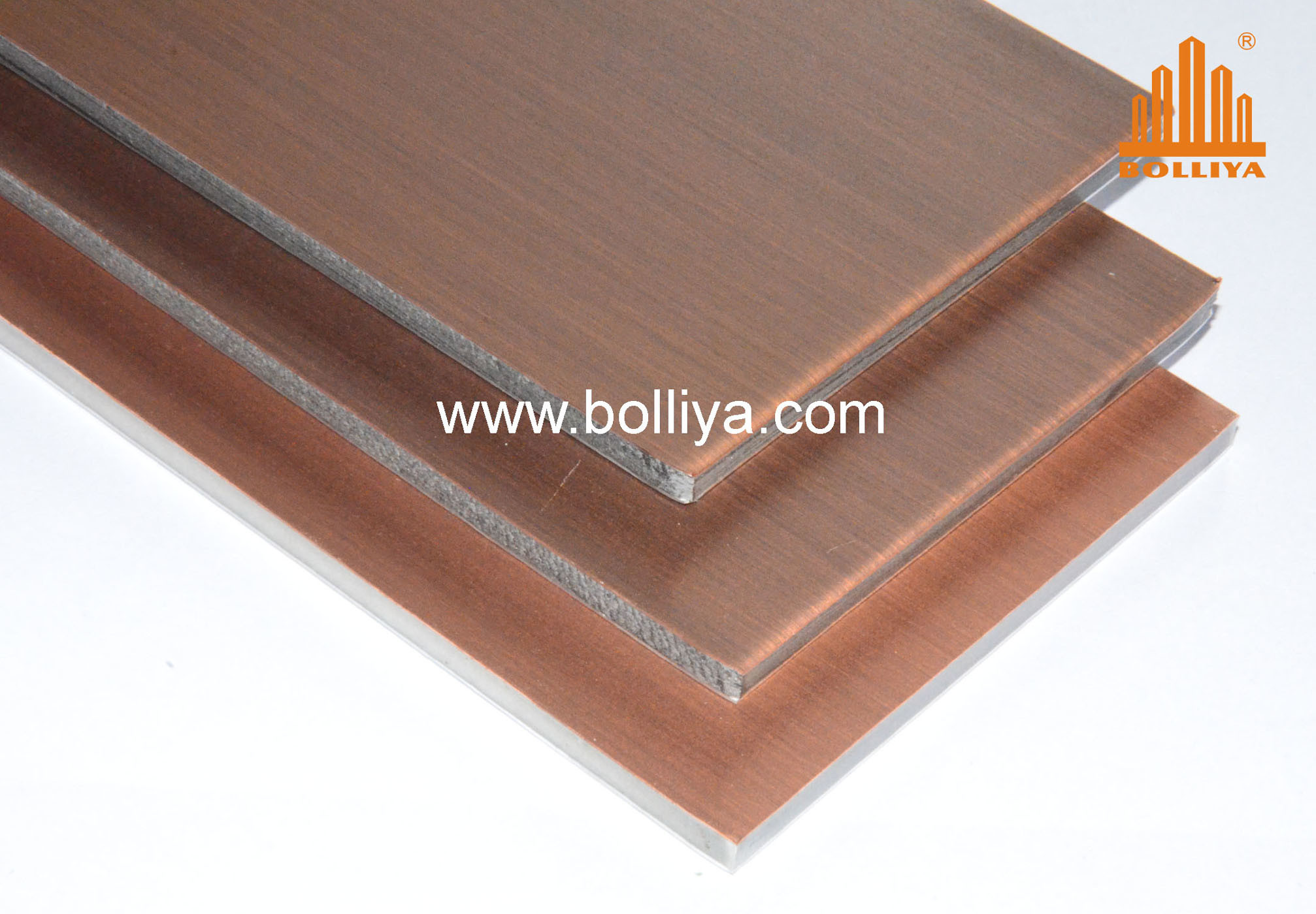 Brass Composite Panel for Curtain Wall Faç Ade Cladding Decoration