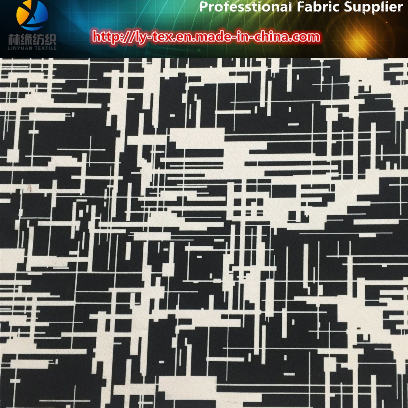 Soft Nap Handfeeling of The Transfer Printing Polyester Fabric