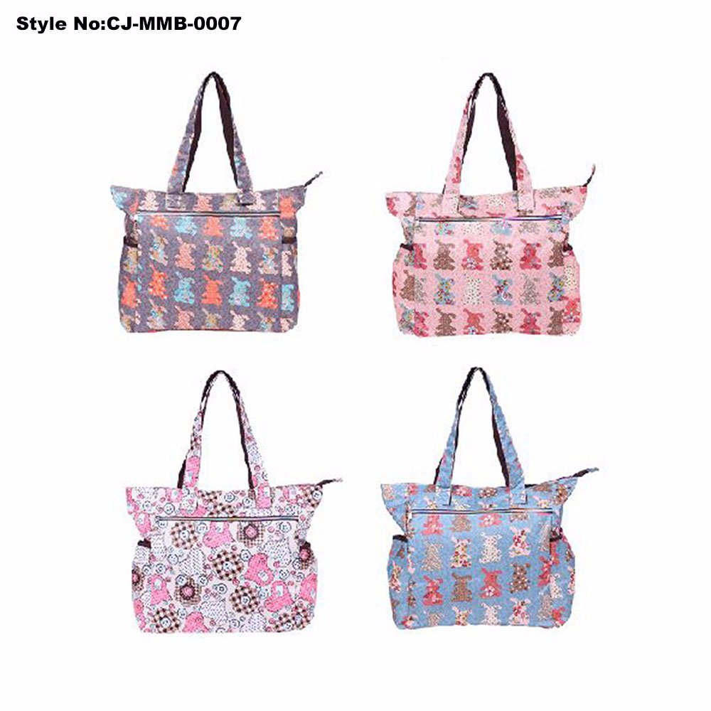 High Quality Multi-Function Baby Diaper Mummy Bag with Printing
