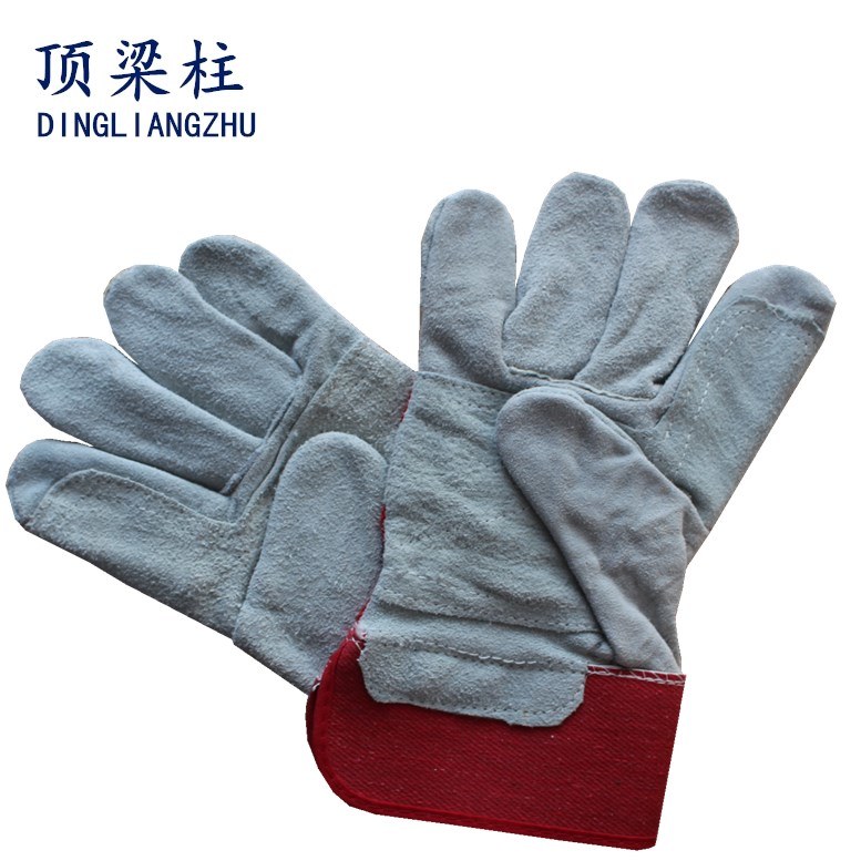 Labor Protective Welding Leather Work Gloves with Ce