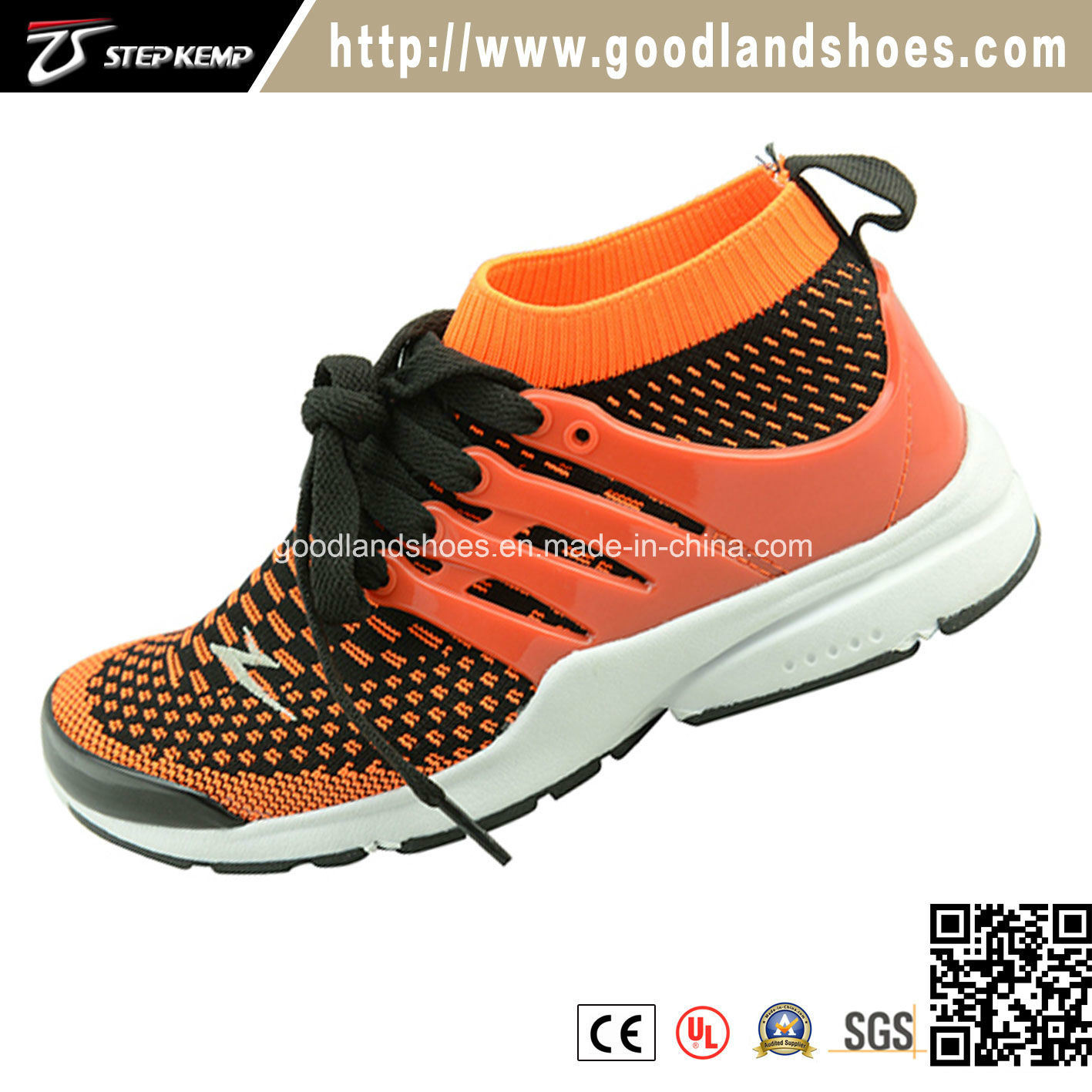New Arrival Sneakers, Footwear Skate Flyknit Children Shoes 16026-2