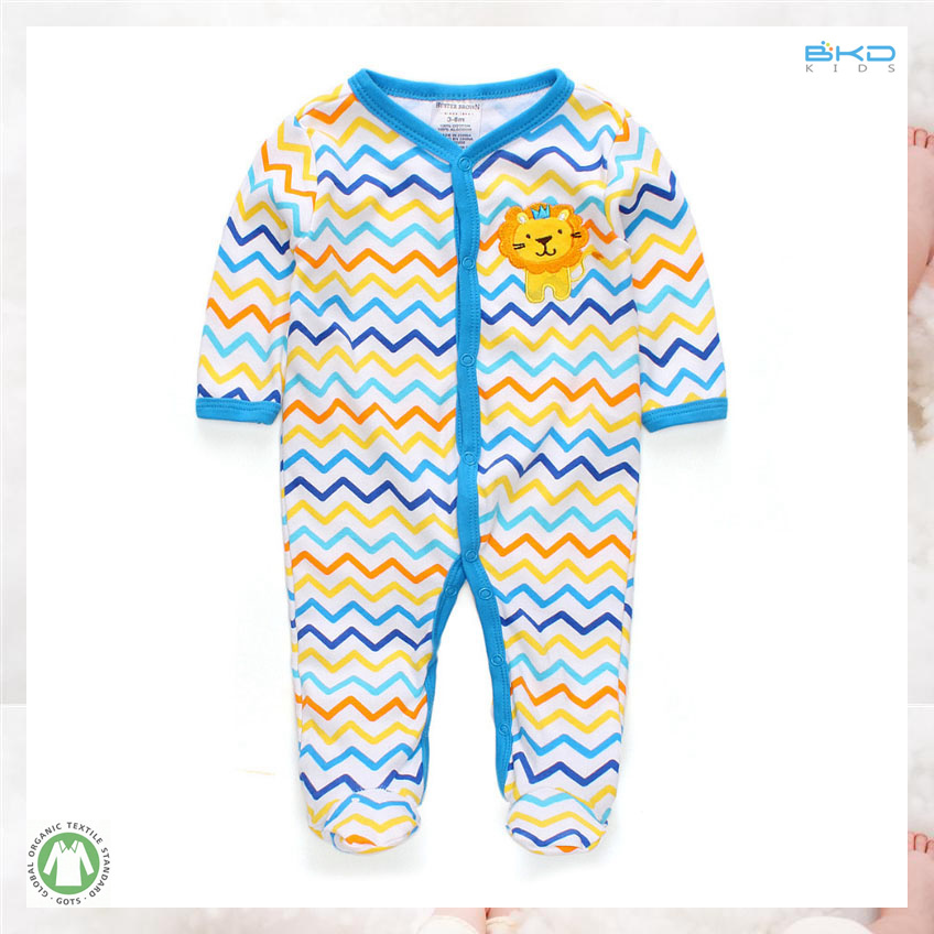 Soft Handfeel Baby Clothes Gots Toddler Romper