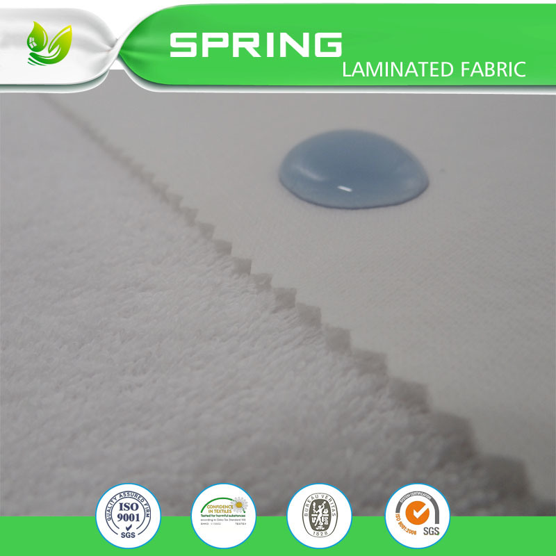 Waterproof Knit 80%Cotton 20%Poly Terry Cloth Fabric