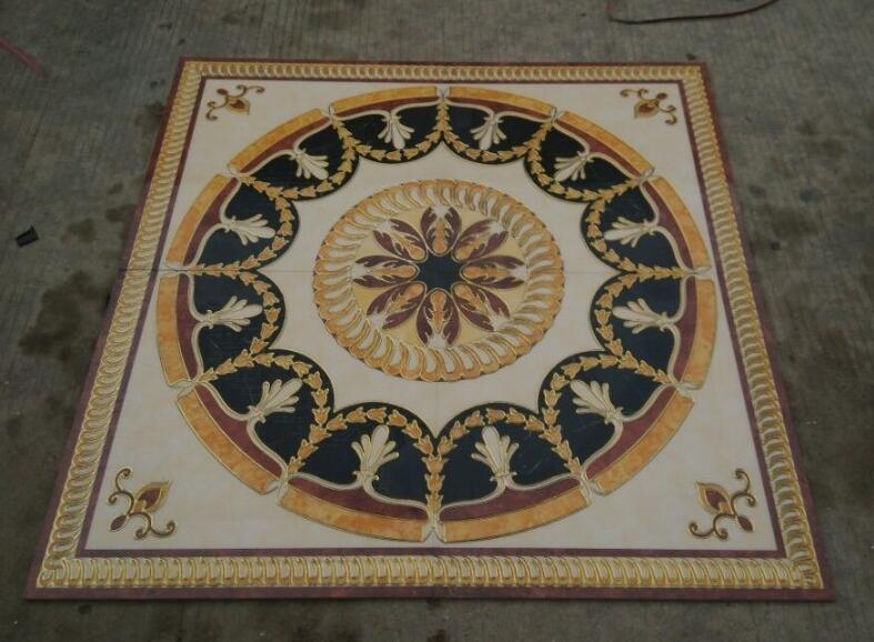 Golden Polished Artist Ceramic 1200X1200mm Carpet Tile