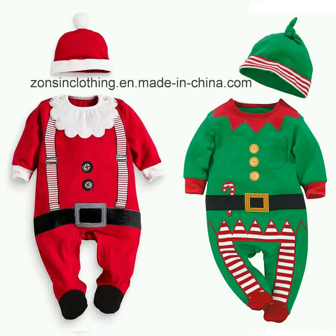 Boys' & Girls' Christmas Long Sleeve Suit Children Clothes
