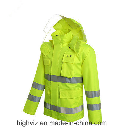 Safety Raincoat with ANSI Standard (C2440)
