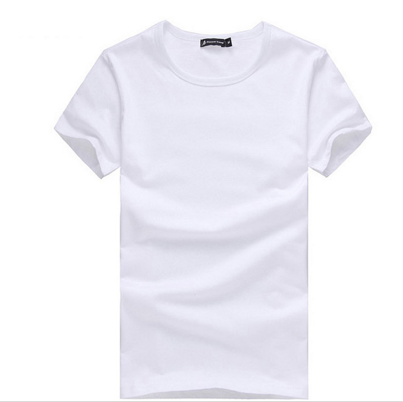 Hot Sale Cheap Customize Logo Cotton Mens Blank Tee Shirt