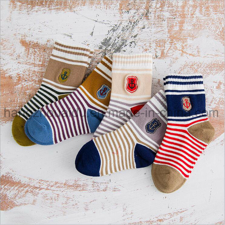 Street Fashion in Stripes Star babies Cotton Sock