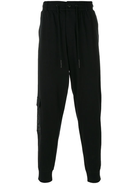 Men's Loose Polyester Trousers with Pocket