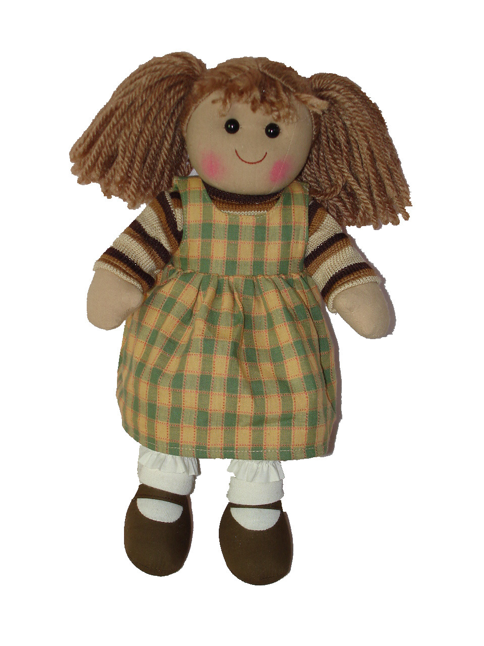 Cute Baby Doll Plush Rag Doll with Cloth