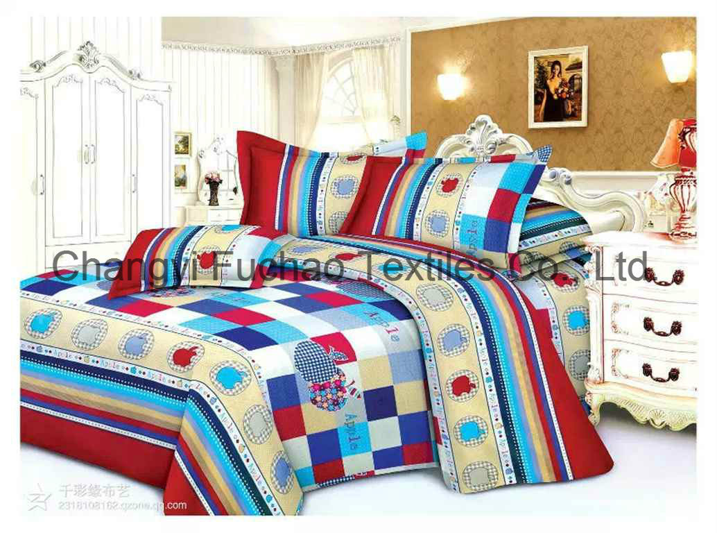 Poly Bedding Set for Classic 6-Piece Modern Feather Home Textile