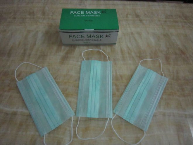 2ply Surgical Face Mask with Ear-Loop and Tie-on