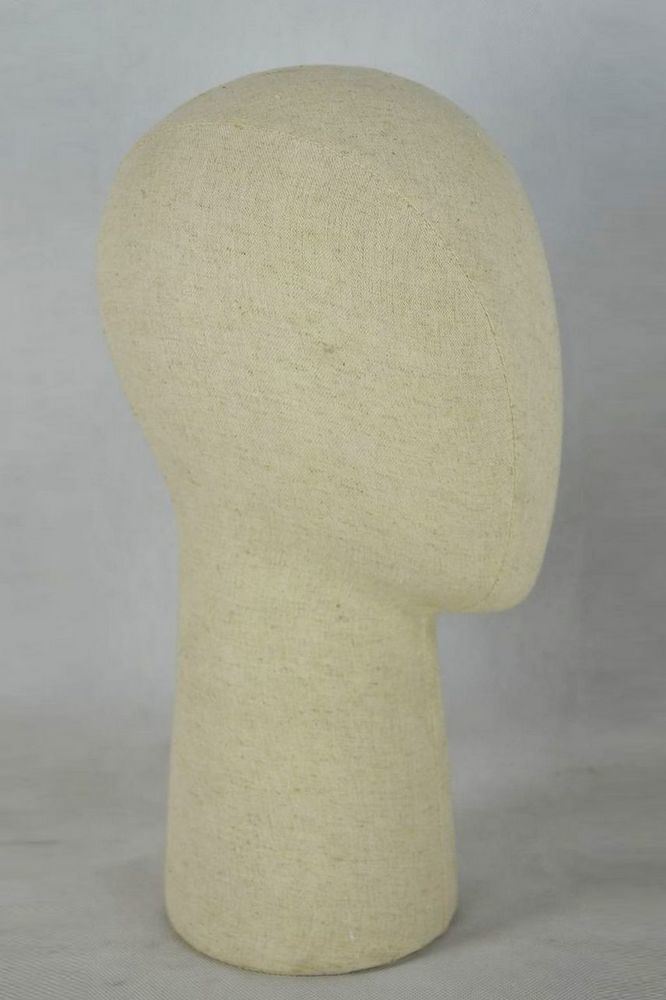 Linen Wrapped Mannequin Head