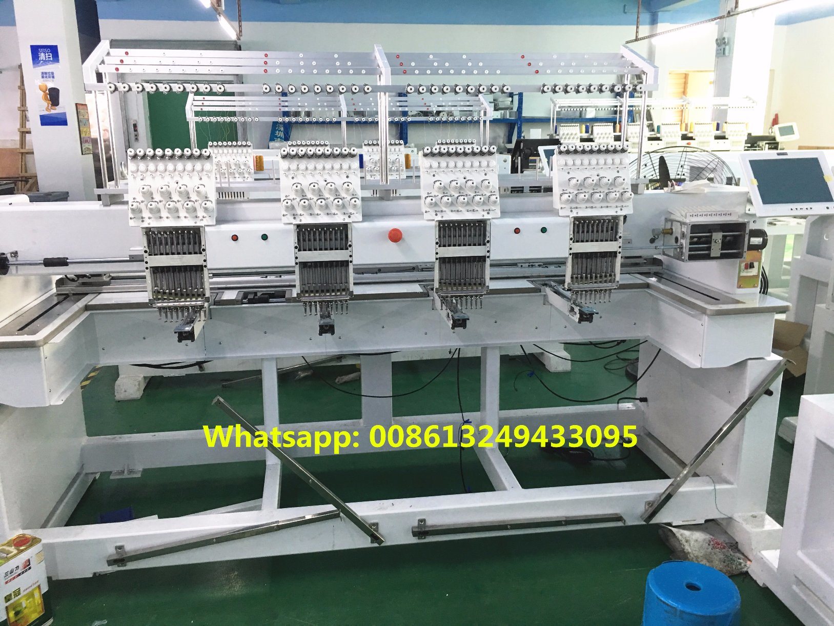 New Style 4 Head Used Brother Embroidery Machines for Sale