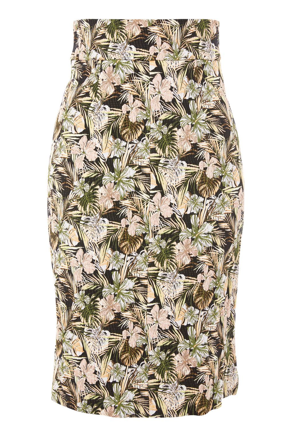 2017 New Designs Women Floral Print Pencil Skirt Wholesale