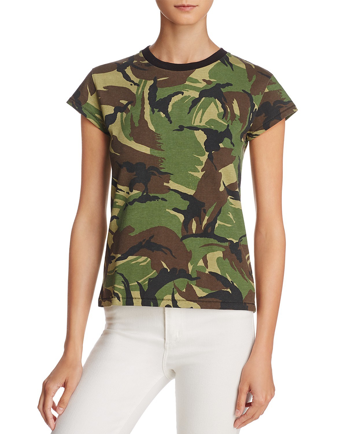 Newest Designs Round Neck Camo Customized Printing T Shirts