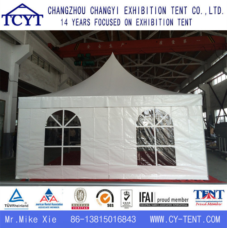 White Exhibition Outdoor Simple Pagoda Tent