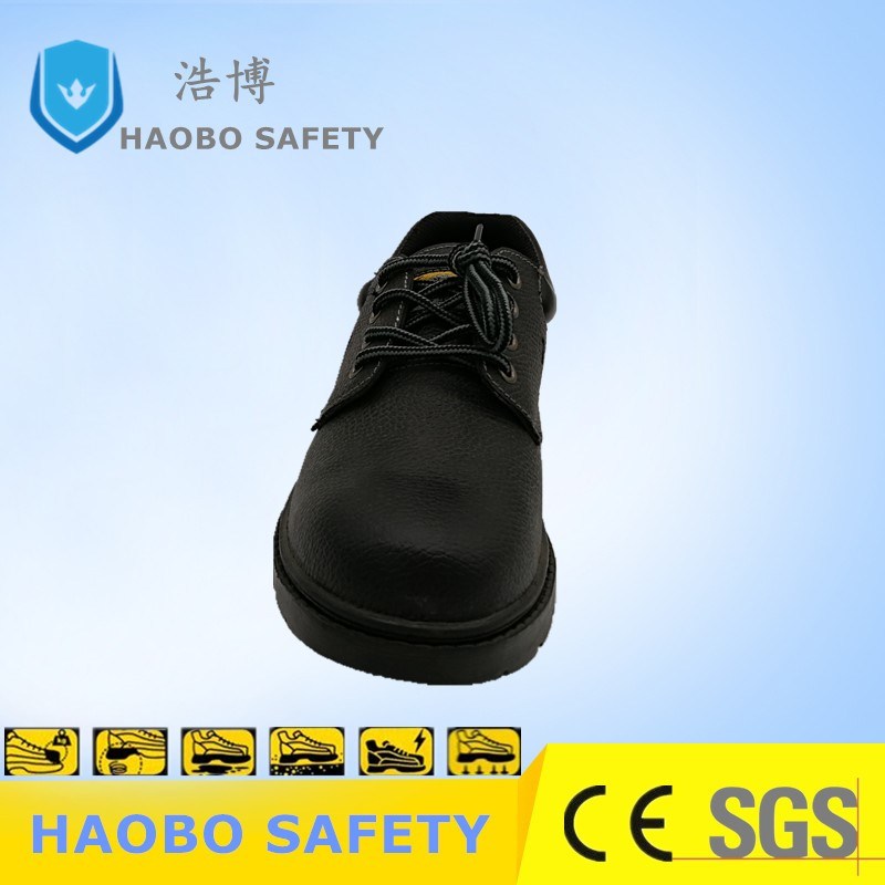 Genuine Leather Cheap Industrial Work Safety Shoes