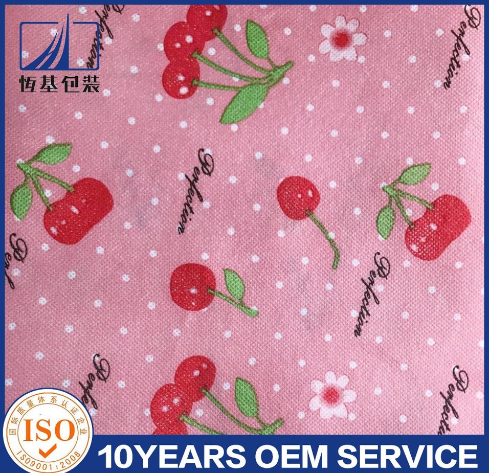 Nice Design PP Non Woven Fabric with Many Printing Colors