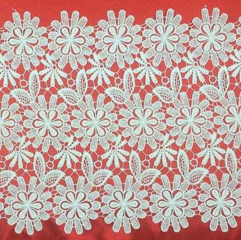 Chemical Water Soluble Embroidery Lace for Garment Accessories