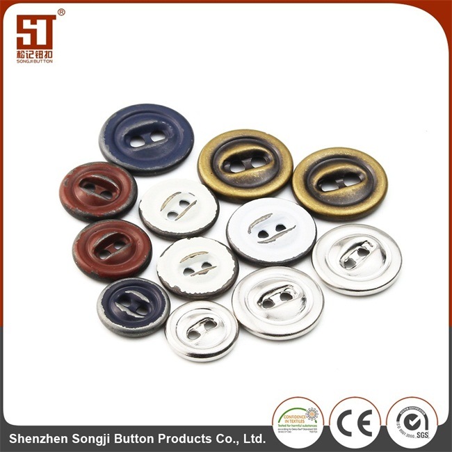 Customize Two Hole Fashion Metal Snap Button for Sweater
