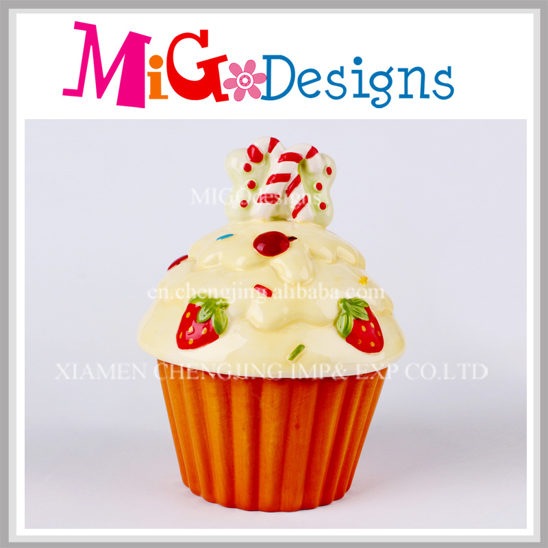 Colored Cupcake for Saving Money Coin Box