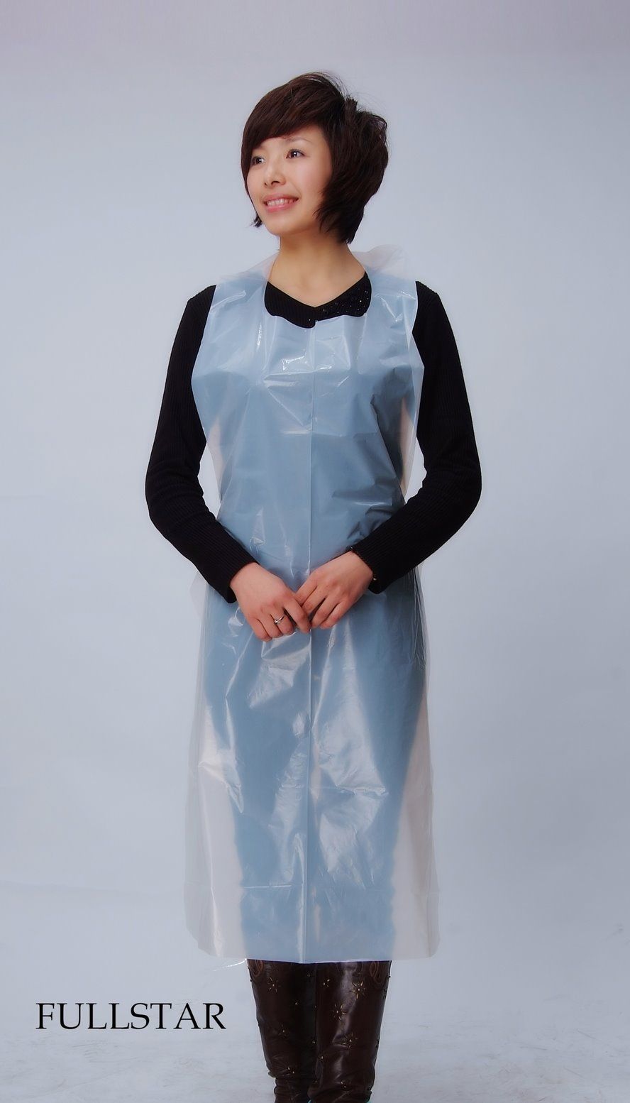 Plastic Apron Blocked Disposable