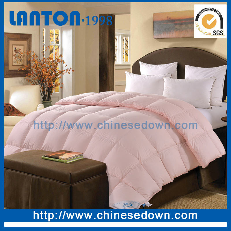 Luxury Hotel High Quality Antibacterial Anti-Mite Goose Down Quilt