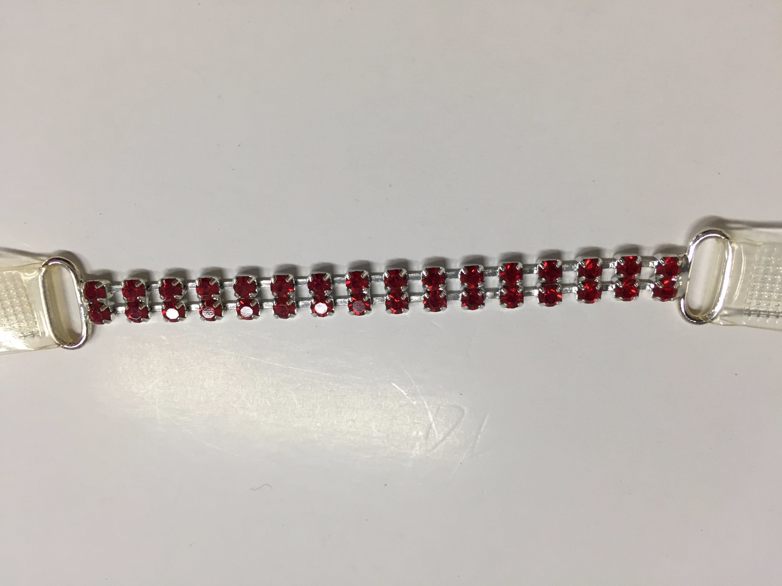 TPU Bra Strap with Red Crystal