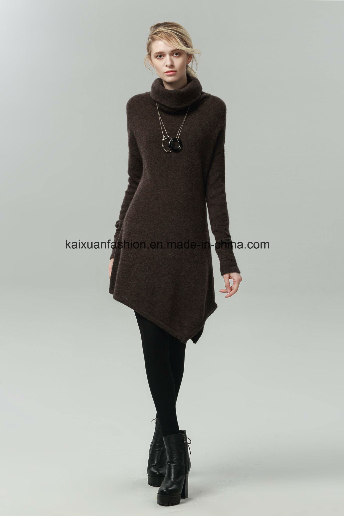Fashion Ladies Long Sleeve Knitted Women Sweater Coats