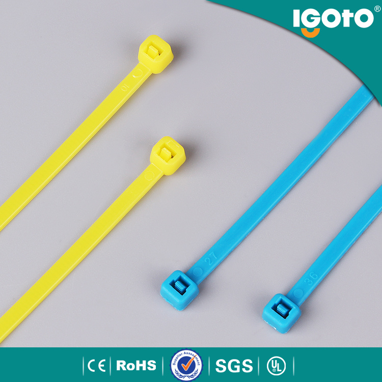 Colorful Fasteners Plastic and Nylon Cable Tie