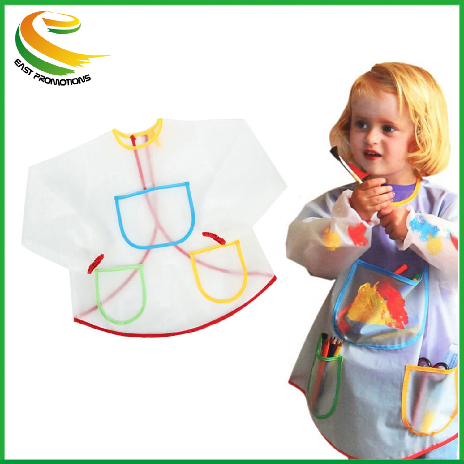 Customized Children Apron Kids Drawing Apron