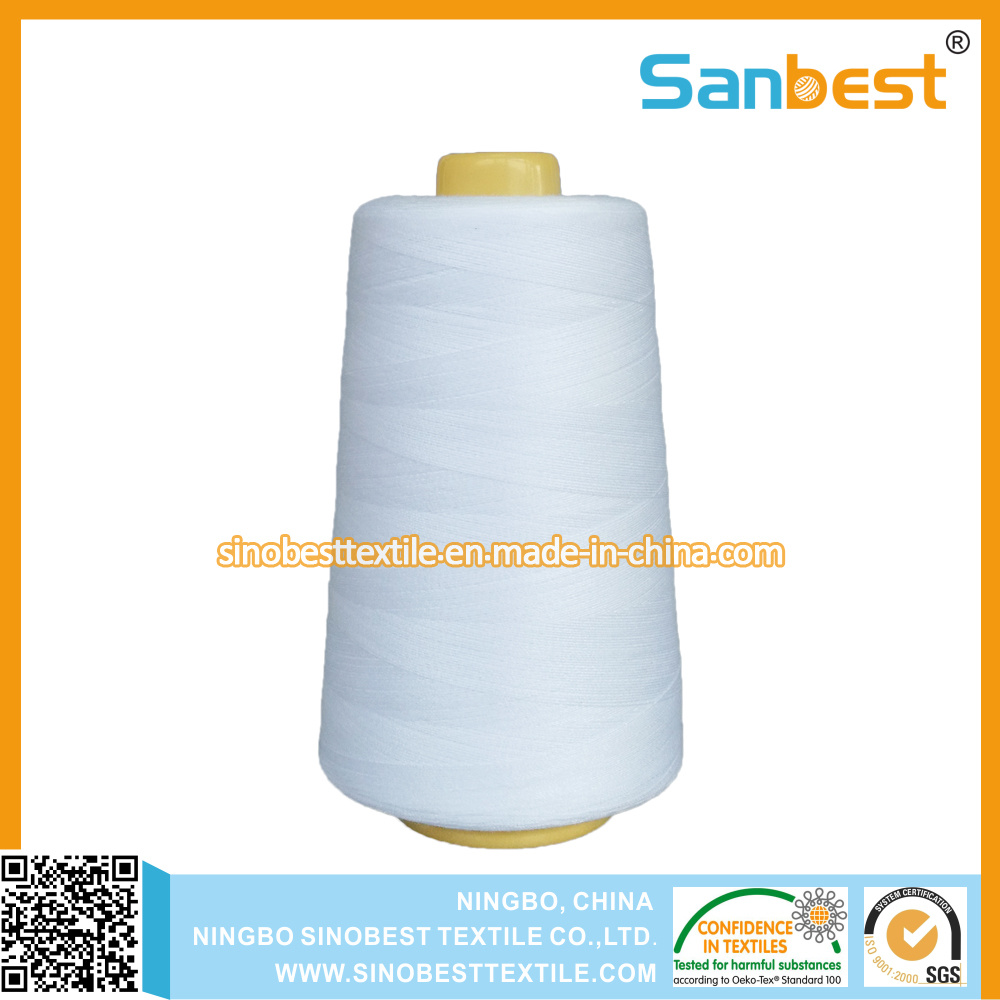 100% Spun Polyester Sewing Thread with Lubrication Accurate Length
