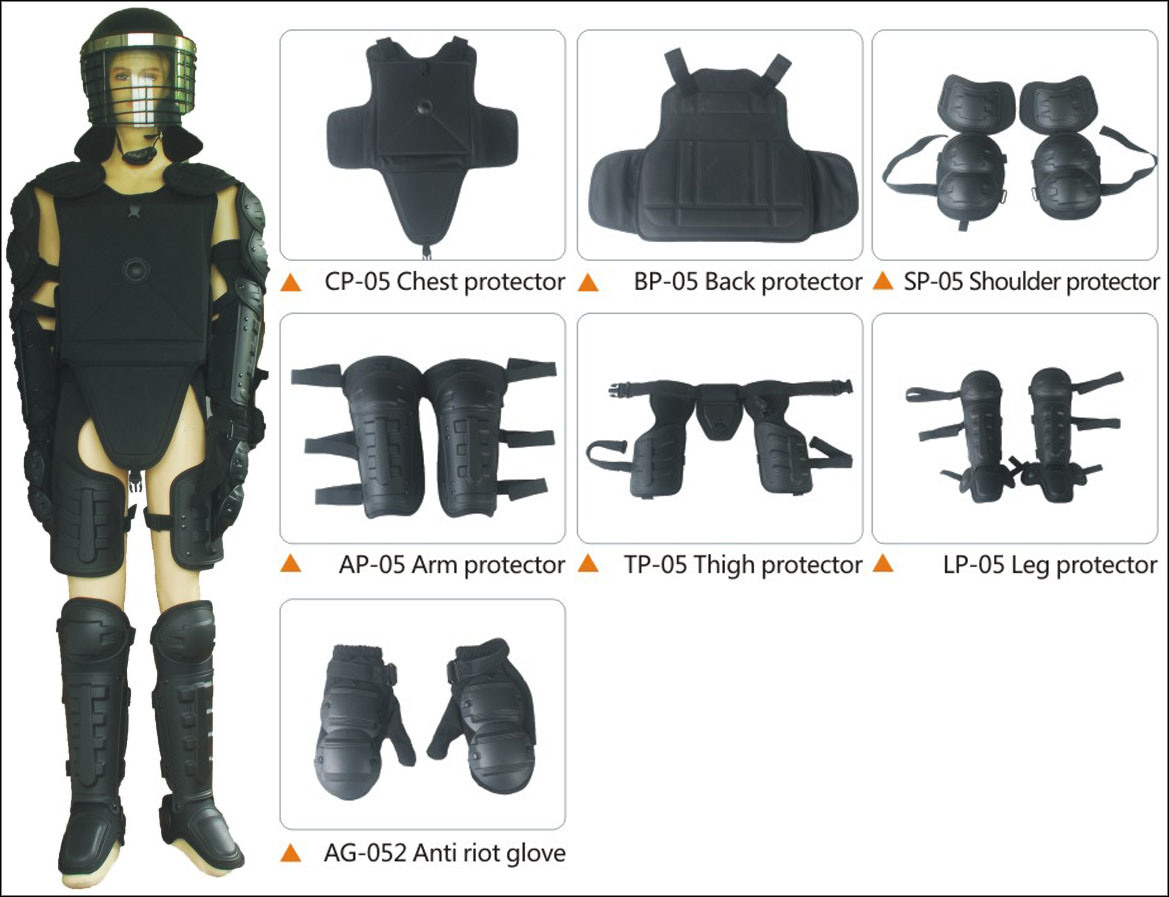 Anti Riot Suit Equipment Control Suit Gy-Fbf05