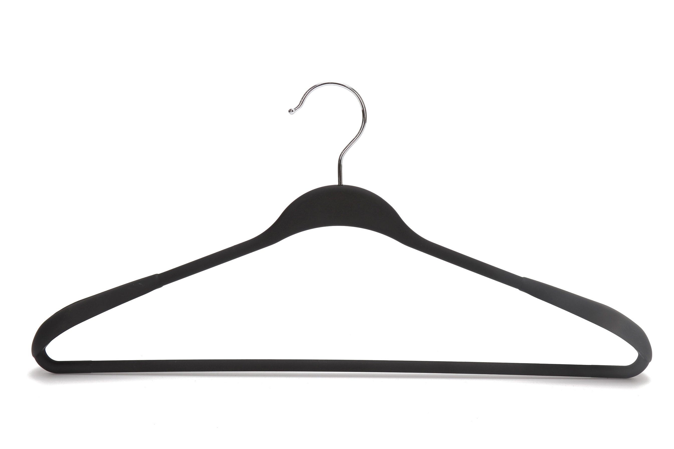 Best Quality Gold Plastic Clothes Hangers Black for Display