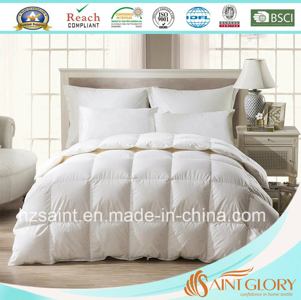 Best Selling Down Comforter White Goose Feather and Down Quilt