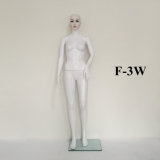 White Make up Lifelike PP Female Good Quality Mannequin