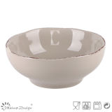 17.7cm Big Glazing Stoneware Ceramic Bowl Hot Selling