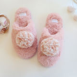 Simple Style Ballerina Slipper for Women Lady with Pompom