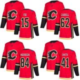 Calgary Flames Mike Smith Spencer Foo Austin Carroll Hockey Jerseys