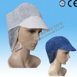 Nonwoven Disposable Worker Cap, Disposable Kitchen Cap for Men and Women