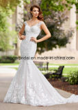 Mermaid Lace Bridal Dresses V-Back Wedding Dress F28105