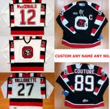 Personalized Ohl Ottawa Couture Ryan Macdonald Brett Valliquette Hockey Jerseys