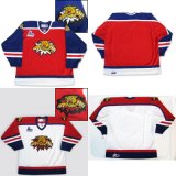 Customize Qmjhl Moncton Wildcats Goalit Cut Hockey Jerseys