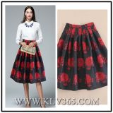 High Waist Style Women Floral Printed Long Maxi Skirt
