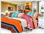 Home Textile Custom Print Duvet Cover Colorful Cheap Bedding Set