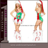 Hot Sale Sexy Adult Christmas Holiday Party Santa Costume (1041)
