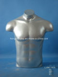Silver Color Half-Body Mannequins for Window Display