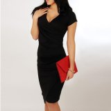 Summer Sexy V Neck Ladies Plus Size Women Dresses